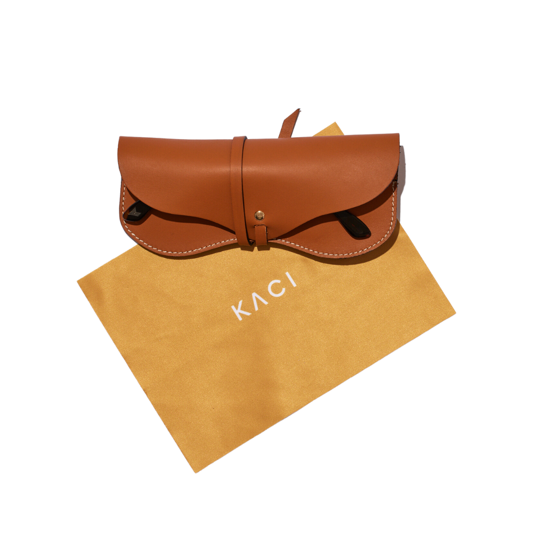 Leather eyewear case - exceptional craftsmanship